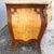 Brown French Style Wood Inlaid Marble Top Bombe Sideboard For Sale - Image 8 of 11