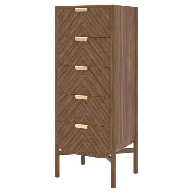 Brown Natural Walnut Marius Chiffonier by Harto For Sale - Image 8 of 8