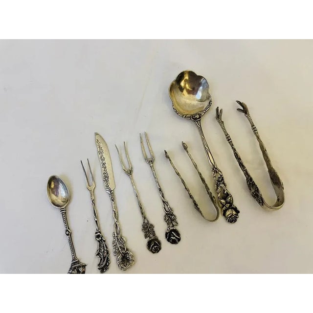 Vintage Serving Set, 1940s, Set of 8 For Sale - Image 4 of 8