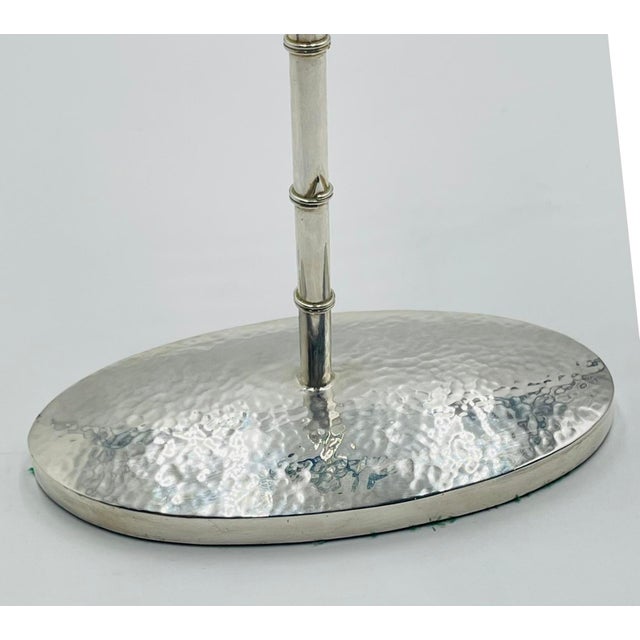 Rare Emilia Castillo Silver-Plated Malachite Jewelry Holder, Mexico, 1980s For Sale - Image 12 of 18