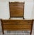 Victorian Antique Full Size Victorian Eastlake Carved Oak High Back Bed For Sale - Image 3 of 16