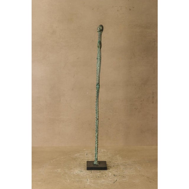 Benin Bronze Sculpture For Sale - Image 5 of 8