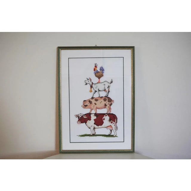 Wood Crocheted Paintings, 1990s, Set of 3 For Sale - Image 7 of 18