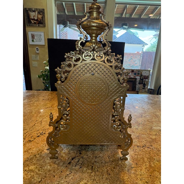 Italian Imperial Franz Hermle Antique Clock For Sale - Image 3 of 3