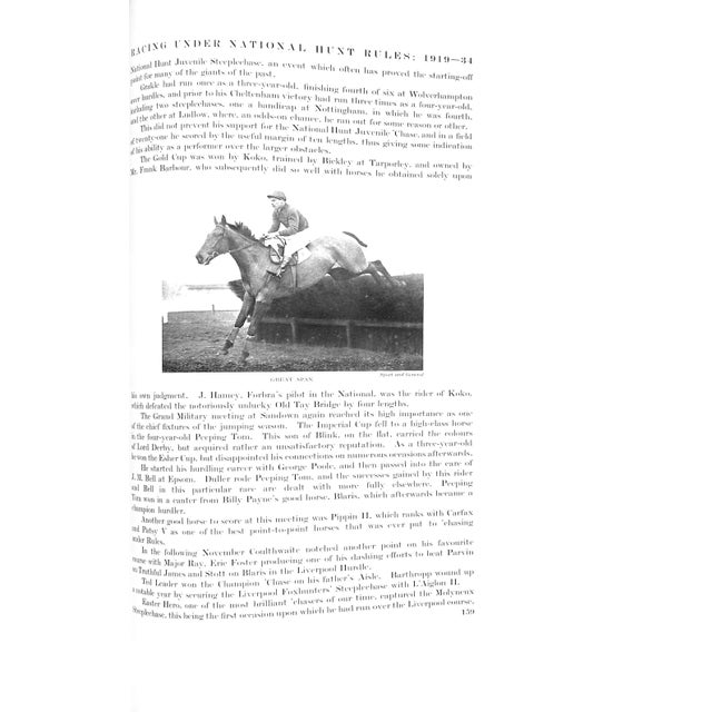 Paper British Sports and Sportsmen: Modern Flat-Racing Steeplechasing Point-to-Point Racing Coursing and Greyhound Racing For Sale - Image 7 of 10