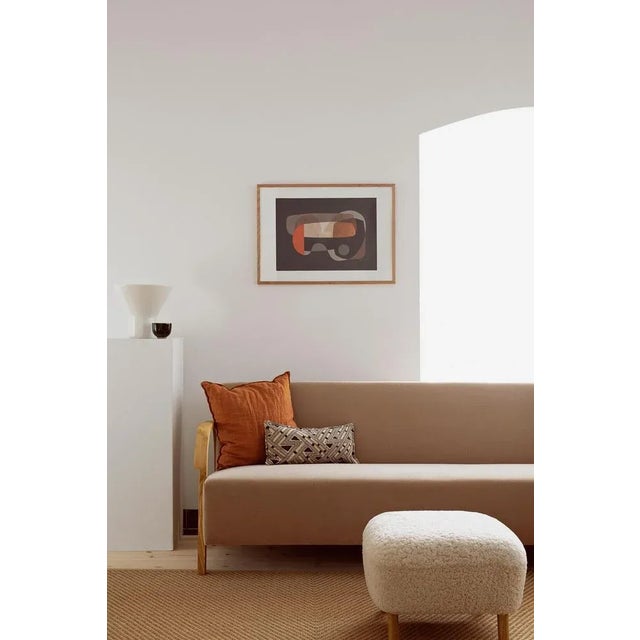 Not Yet Made - Made To Order DAW/Mohair & McNutt Arch Three-Seater Sofa by Mazo Design For Sale - Image 5 of 7