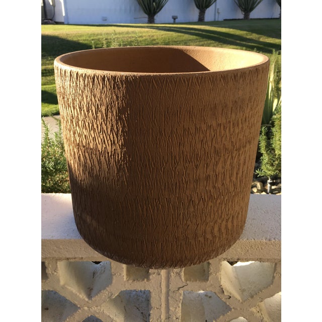Mid Century Modern Gainey Ceramics Sgraffito Architectural Pottery