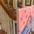 Impressionist Woman With Her Book and Cat an Original Painting by Michelle Heimann. For Sale - Image 3 of 4