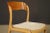 Brown Pair of 1970s Bentwood Chairs & Caned Ottoman by Baumann France, Signed For Sale - Image 8 of 18