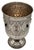 Gemstone Large Mexican Spanish Colonial Revival Alpaca Silver Wine Bucket & Green Onyx For Sale - Image 7 of 12