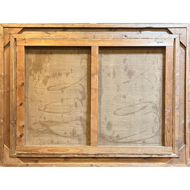 L. Berthet, Autumn Park, Oil on Canvas For Sale - Image 16 of 17