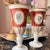 Ceramic 1960s Beautiful pair of Italian ceramic vases // cameo // classical design // gilt rim // ceramic planter // Roman busts // intaglio style For Sale - Image 7 of 17