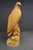 Large Hand-Carved Pine Bald Eagle Sculpture on Saw-Cut Base For Sale - Image 11 of 13