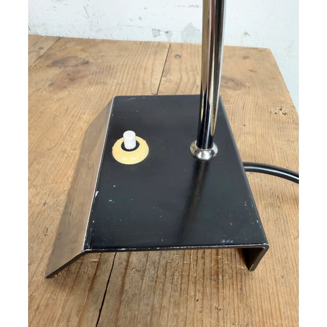 1960s Vintage Black Table Lamp by Josef Hurka for Napako, 1960s For Sale - Image 5 of 18