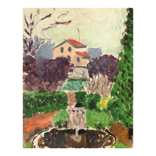 Matisse Jardin De L’artiste a Issy Les Moulineaux L. E. Numbered Giclee For Sale