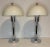 Italian Vintage 1960’s Space Age Chrome Lamps a Pair For Sale - Image 13 of 13