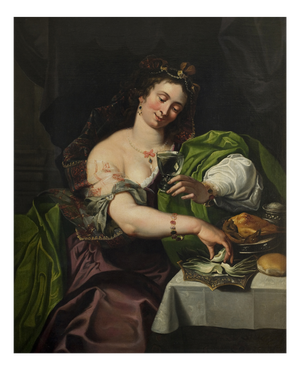 Abraham Janssens, Portrait of Woman, Oil on Canvas, Early 17th Century, Framed