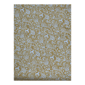 Namay Samay Linen Fabric Mor Marigold 9 1/2 Yards