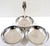 Mid 19th Century Mid 19th Century London Ritz Carlton Gebruder Hepp Silverplate 18/10 Three Bowl Condiment Server For Sale - Image 5 of 9