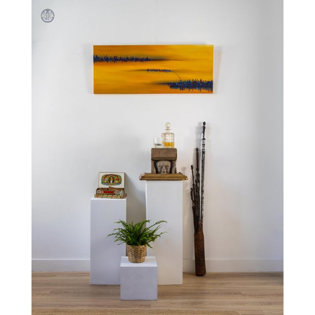 Ben Put, Dujen City II, Acrylic on Canvas For Sale - Image 4 of 5