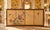 Paint The Poetry of Spring – Vintage Chinese Four-Panel Folding Screen, Hong Kong, Circa 1960s For Sale - Image 7 of 8