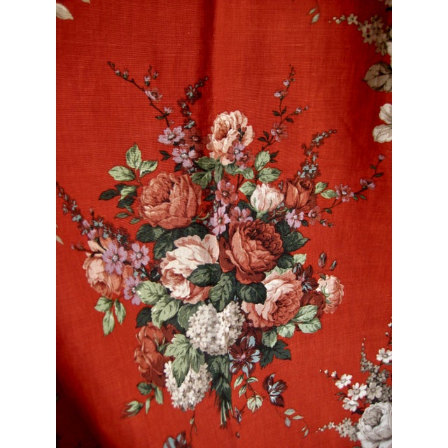 We have 2 pairs , price is per pair .This stunning curtains present a magnificent rust or peach colors a background...
