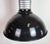Philips Large Industrial Black Enamel Factory Pendant Lamp from Philips, 1960s For Sale - Image 4 of 18