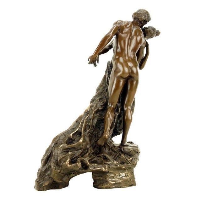 Modern Modern Brown Patinated Sculpture, 20th Century, Bronze For Sale - Image 3 of 8