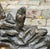 Wood 19th Century Venetian Gilded, Carved Wood Grotto Style Table For Sale - Image 7 of 12
