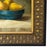 Farmhouse Bowl of Pears Oil Painting Still Life on Board Signed Leslie Outten For Sale - Image 3 of 5