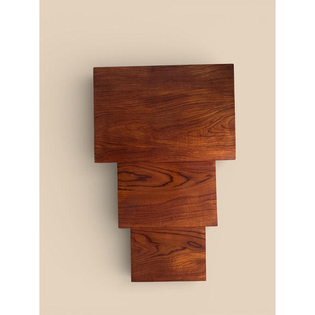 Mid-Century Modern Scandinavian Nesting Tables, 1960s, Set of 3 For Sale - Image 3 of 9