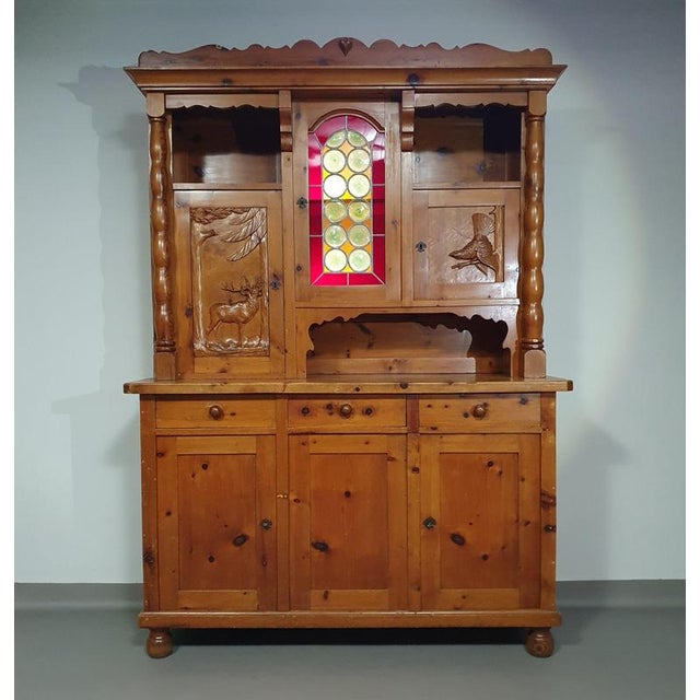 Tiroler Wood Cupboard, 1950s For Sale - Image 6 of 18