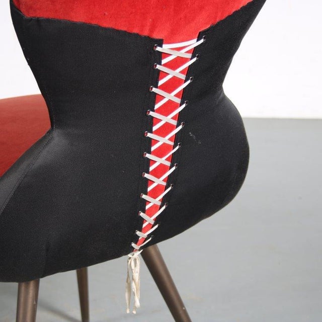 Set of Side Chairs, France, 1950s For Sale - Image 5 of 15