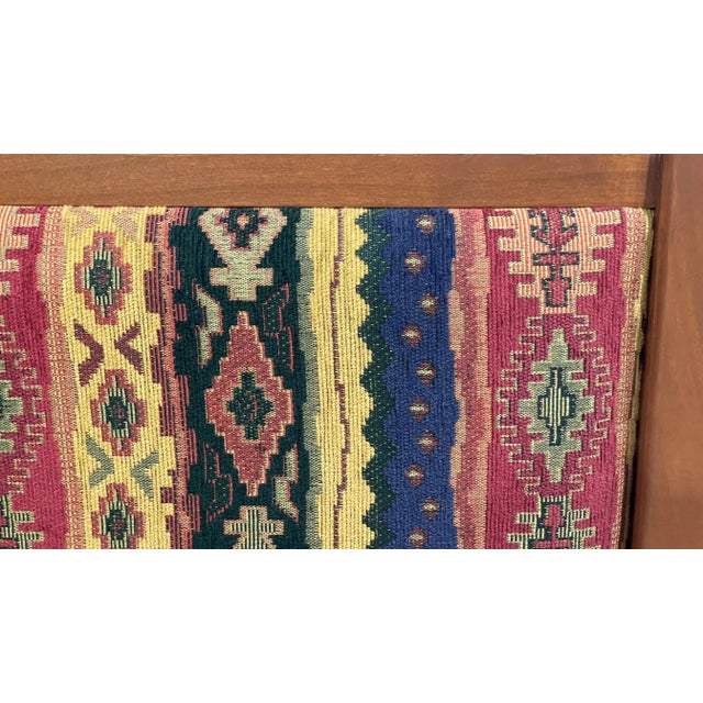 Vintage Boho Southwest Carved Wood Side Chairs - a Pair For Sale - Image 9 of 12