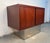 Contemporary Vintage Danish Rosewood and Chrome Buffet For Sale - Image 3 of 7