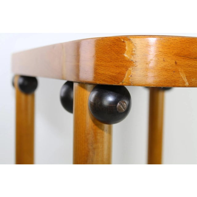 1970s Model Bat Table by Josef Hoffmann, 1970s For Sale - Image 5 of 11