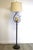 2010s Dale Tiffany Spotted Owl Amber Art Glass Floor Lamp With Dual-Light Night Light Feature For Sale - Image 5 of 8
