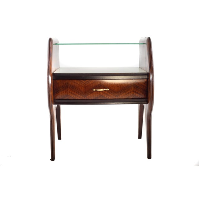 1950s Mid-Century Italian Nightstands, Set of 2 For Sale - Image 5 of 8