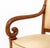 Wood Louis Philippe Walnut Upholstered Fauteuils, Pair For Sale - Image 7 of 11