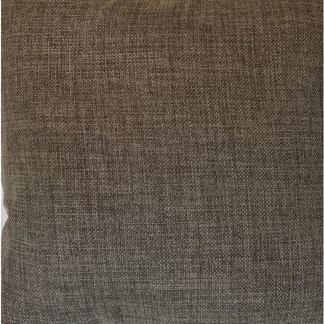 16" Square Decorative Toss Pillow Embellished With the Portrait of an Impressive Hen / Chicken - Made in the U K For Sale - Image 9 of 11