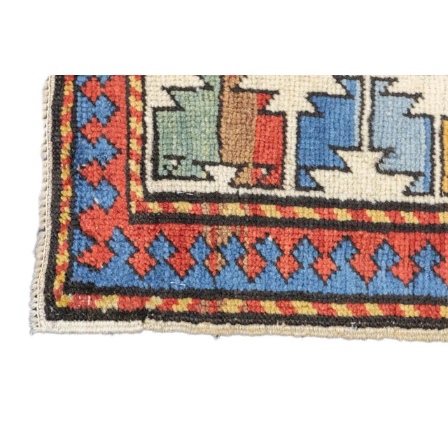 Antique Bijov Rug 3'4'' x 5'7'' For Sale - Image 10 of 12