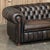 Set of Mid-Century Chesterfield Sofas With Tufted Leather For Sale - Image 4 of 12