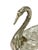Metal Vintage French Swan Salt Cellars - Pair For Sale - Image 7 of 9
