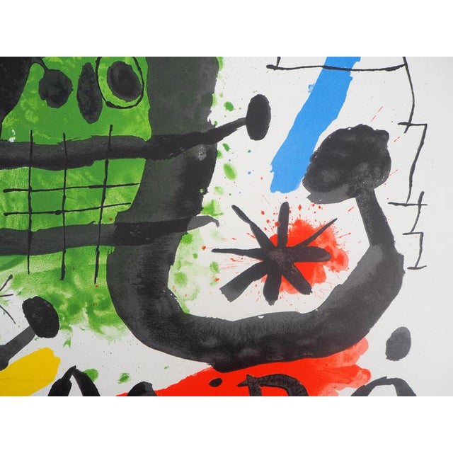 Joan Miro, Exhibition 1978 Galerie Maeght, Lithograph For Sale - Image 6 of 7