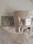 Metal Vintage Wall Lamp with White Curved Glass Shade on Brass Bracket by Hufnagel Leuchten, 1990s For Sale - Image 7 of 8