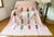 Textile Vintage 80s Sunbonnet Sue Queen Embroidered Quilt For Sale - Image 7 of 12