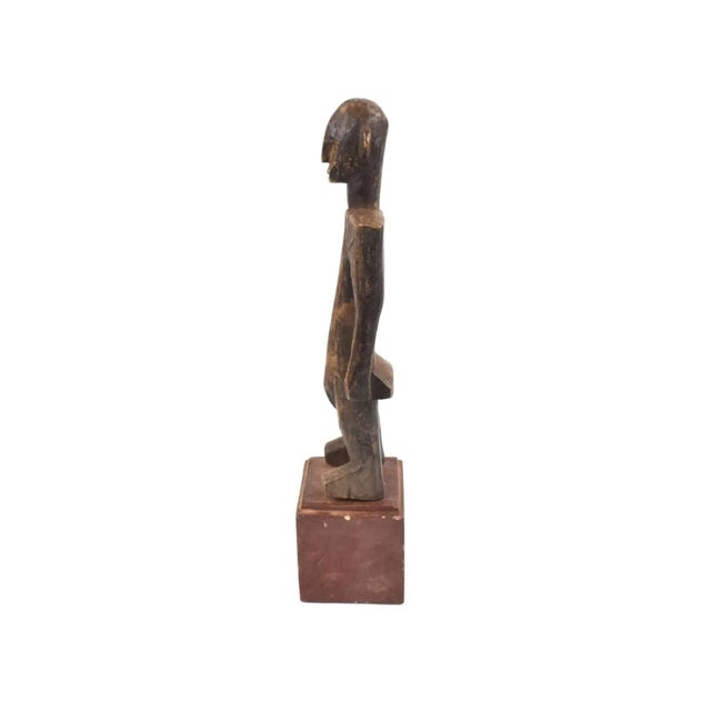 Early 20th Century Bamana Figure on Custom Base Mali For Sale - Image 4 of 7