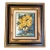 1970’s Original Impressionist Yellow Floral Still Life Painting For Sale