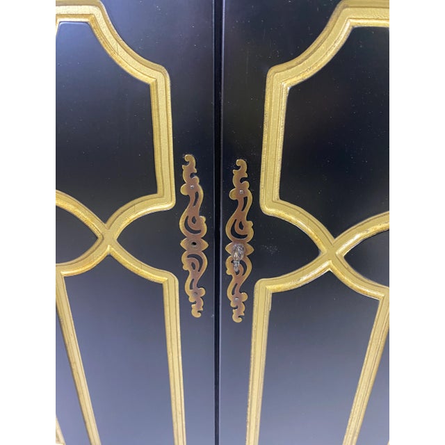 Dorothy Draper Dorothy Draper Hollywood Regency Espana Four-Door Marble Top Credenza. For Sale - Image 4 of 10