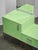 Bauhaus Czech Green Vanity Table with Mirror and Chrome Frame, 1930 For Sale - Image 11 of 18